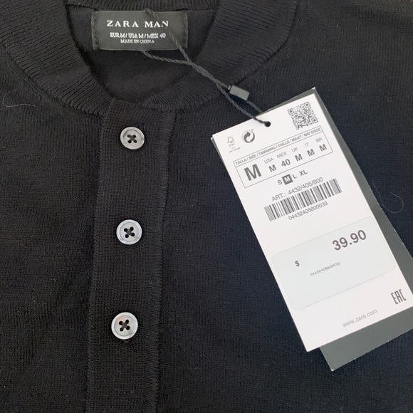 Black Zara shirt - Picture 4 of 4